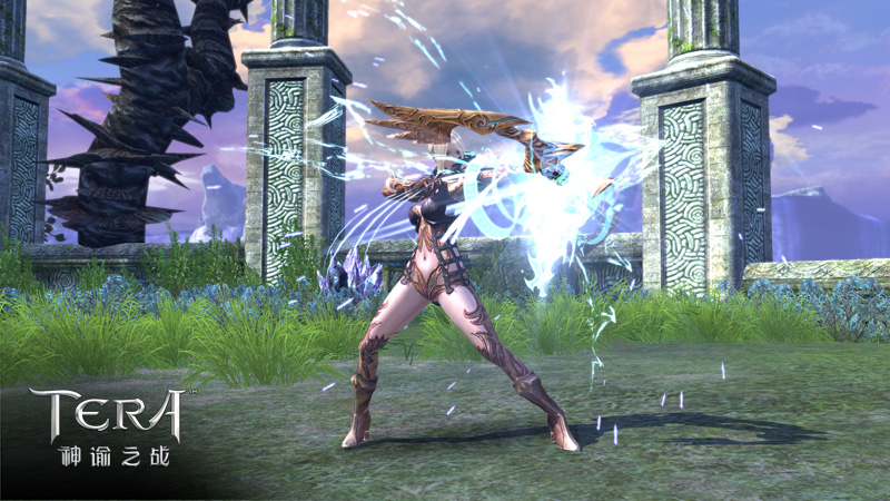 《TERA》弓箭手与狂战士炫酷技能欣赏