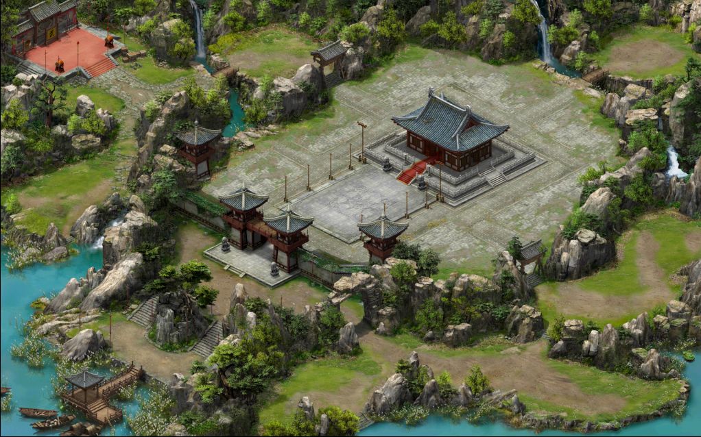 青城在线免费热血传奇私服两张新地图素材